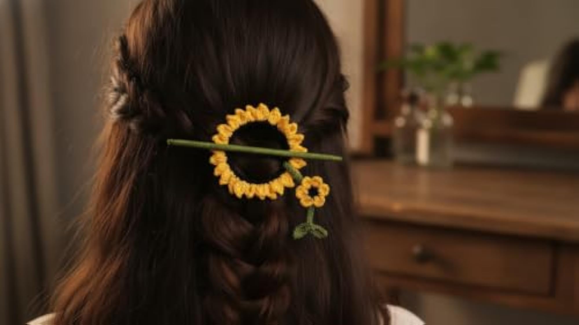 Rupshailee Crochet Hair Pin